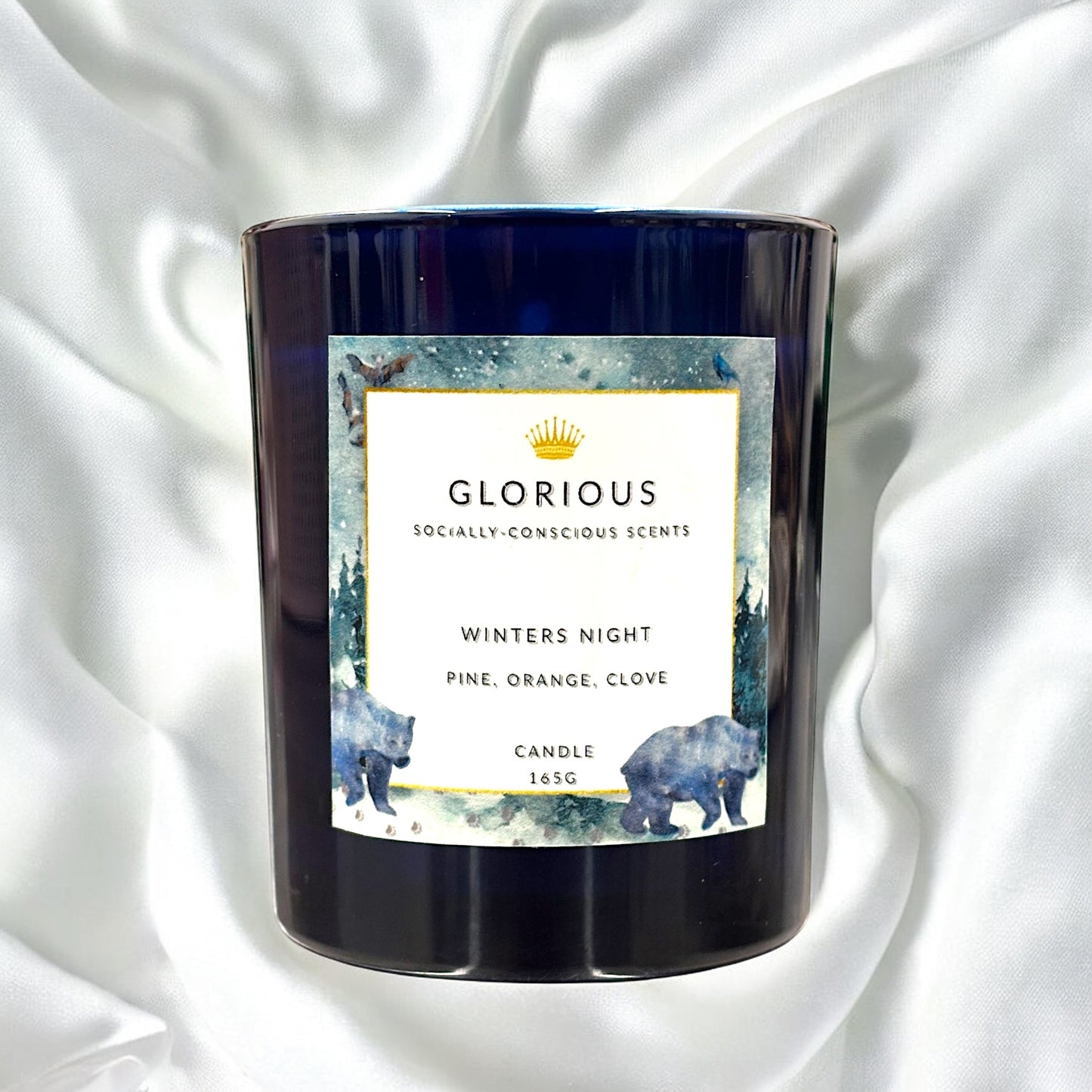 Winters Night Candle