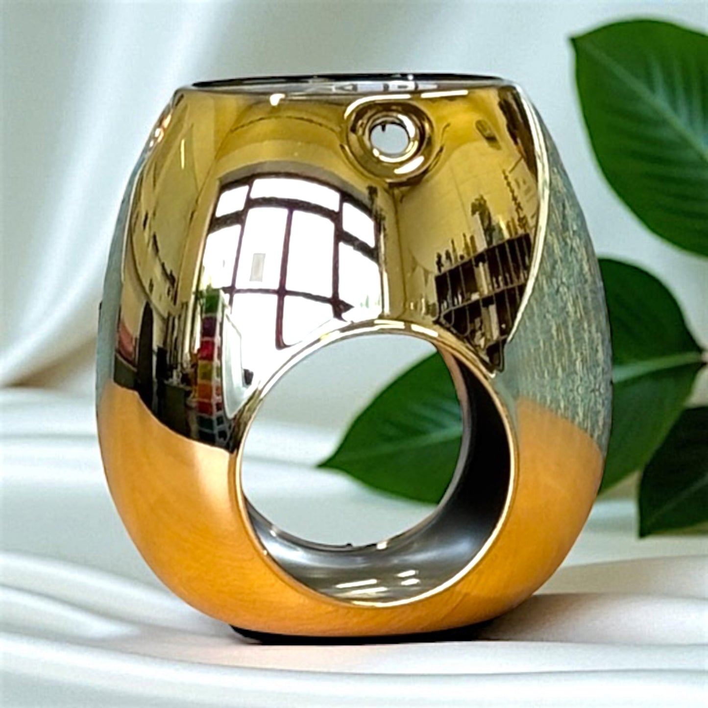 Wax Melt Burner - Amber Animal Print