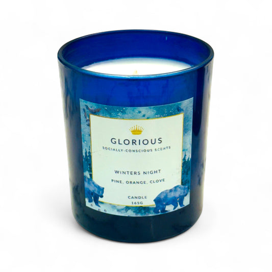 Winters Night Candle