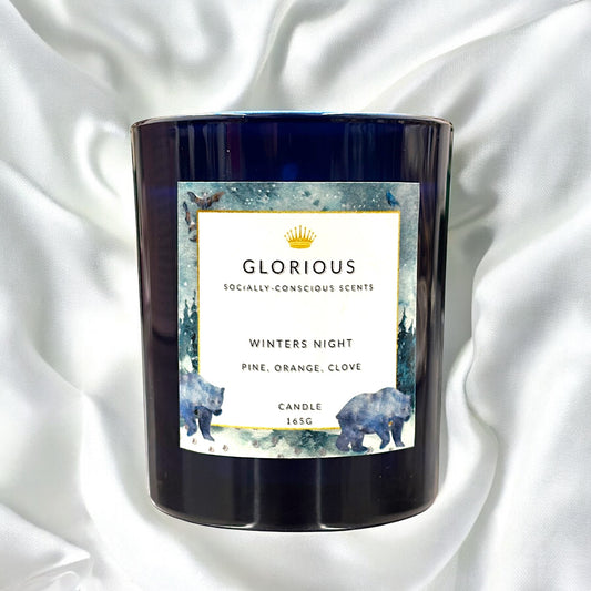 Winters Night Candle