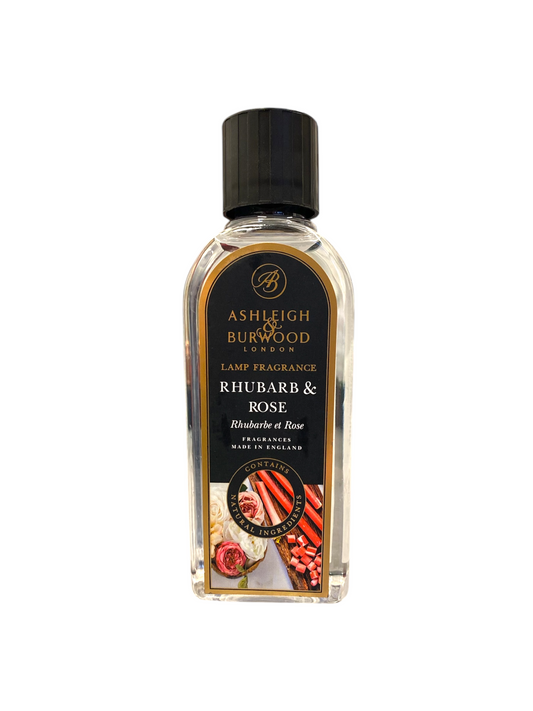 Rhubarb and Rose Lamp Fragrance Oil - Ashley and Burwood