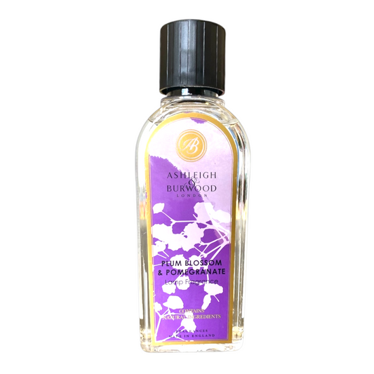 Plum Blossom and Pomegranate Lamp Fragrance Oil - Ashley and Burwood