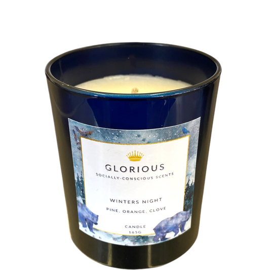 Winters Night Candle