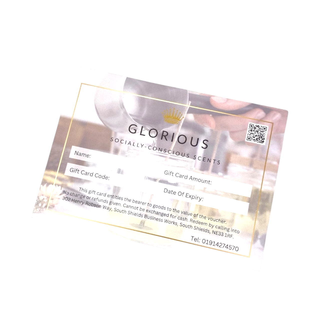 Glorious Scents Gift Card