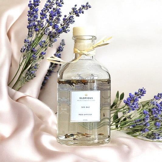 Lavender Spa Day Luxury Reed Diffuser set