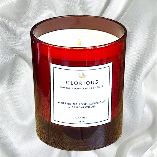 Rose, Lavender and Sandalwood Candle