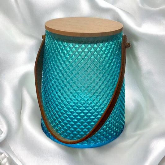 Wind-resistant Glass Garden Candle Holder