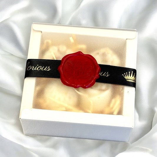 Peppered Rose Botanical Wax Melts 4 Gift Boxed