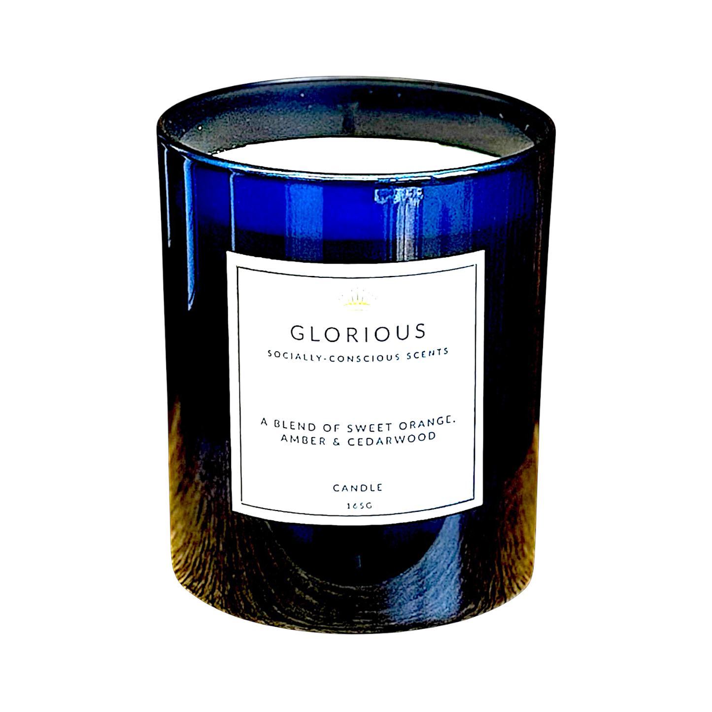 Sweet Orange, Amber and Cedarwood Candle