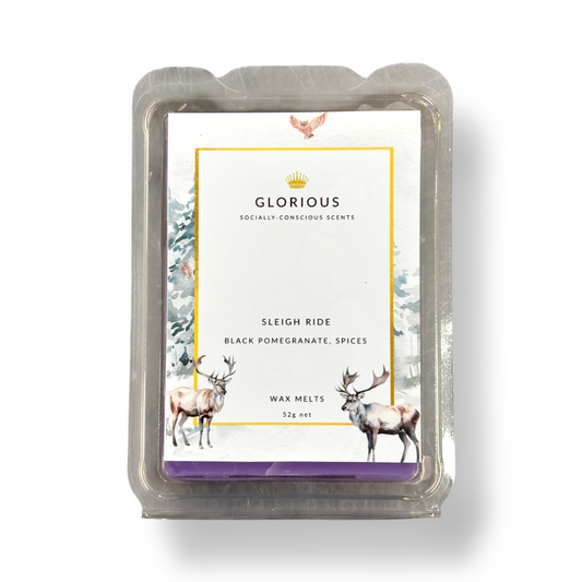 Sleigh Ride Wax Melts - With notes of Black Pomegranate and mixed spices