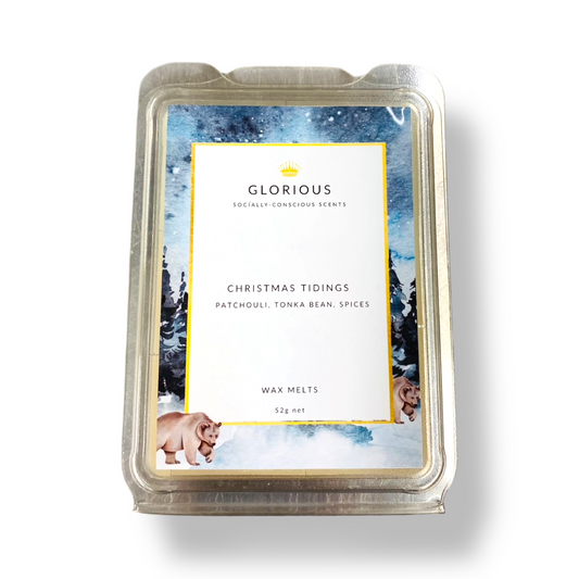 Patchouli, Tonka and Spices Wax Melts - 'Christmas Tidings'