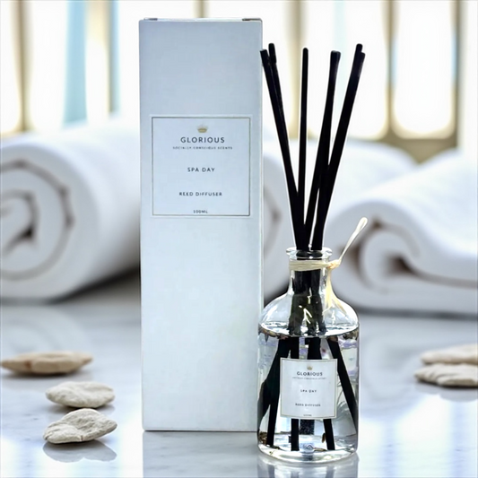 Lavender Spa Day Luxury Reed Diffuser set